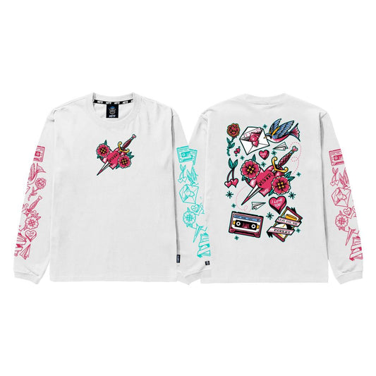 MSTR - DIVERSE COLLECTION "SWORD" LONGSLEEVE (WHITE)