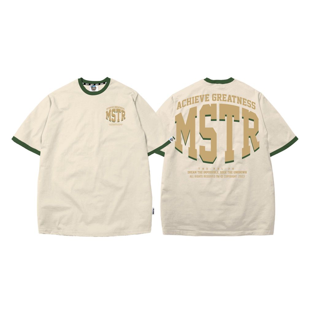 MSTR - ACHIEVE COLLECTION TSHIRT (IVORY)