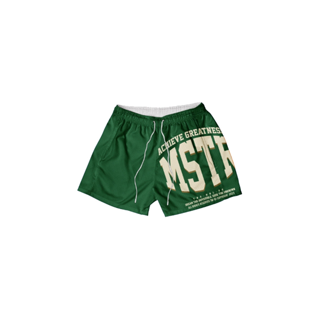 MSTR - ACHIEVE COLLECTION MESH SHORT (EMERALD GREEN)