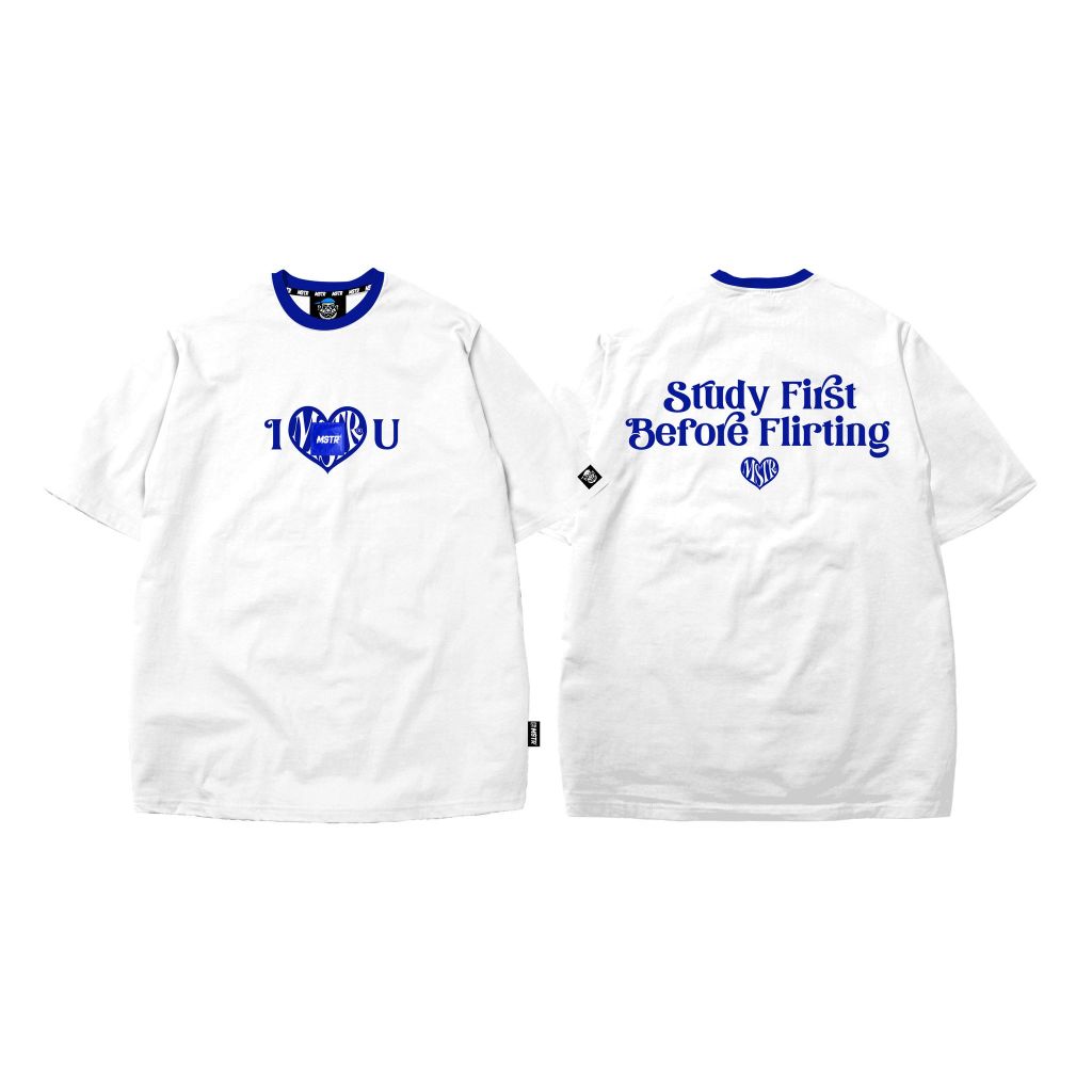 MSTR - VALENTINES COLLETION 2024 "SAFE" TSHIRT (BLUE)