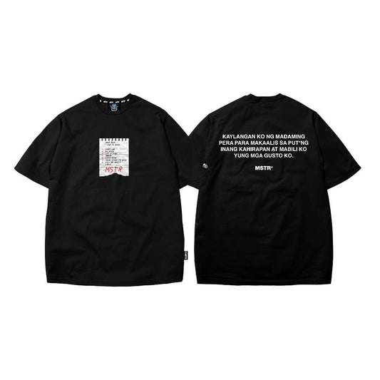 MSTR - DEAR SELF TSHIRT (BLACK)