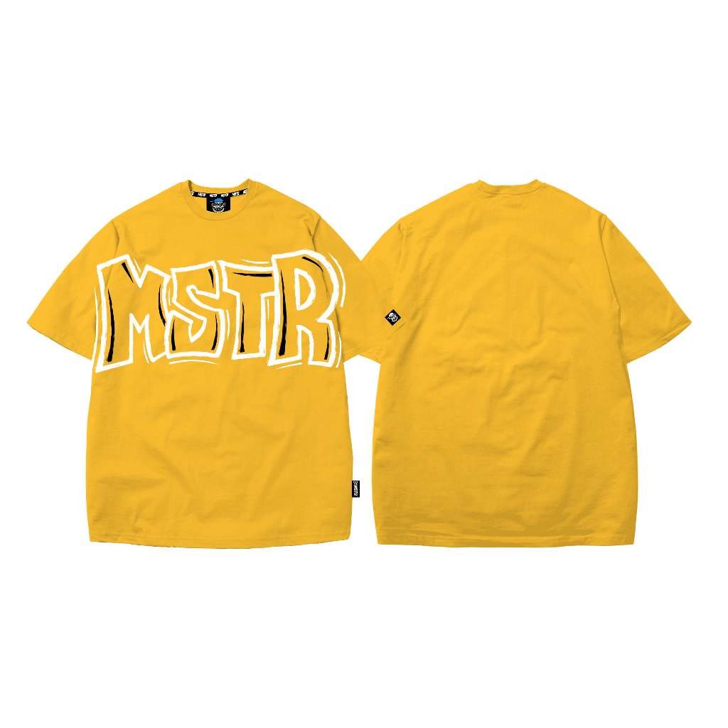 MSTR - ESCALATE COLLECTION "B&Y V2" TSHIRT (YELLOW)