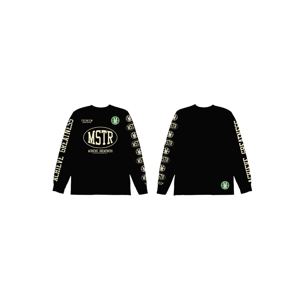 MSTR - ACHIEVE COLLECTION LONGSLEEVE (BLACK)