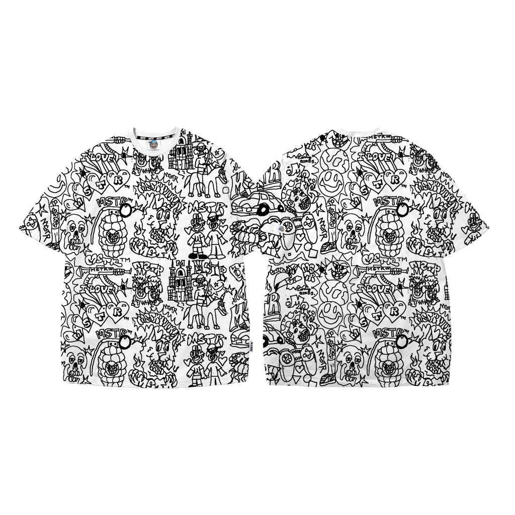 MSTR - GOLD COLLECTION V3 "FP PALE" TSHIRT (WHITE)