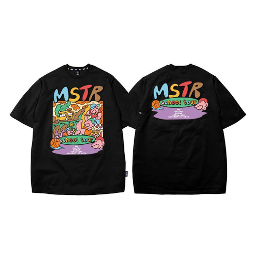 MSTR - ACTIVITIES COLLECTION "SCHOOL TOUR" TSHIRT (BLACK)