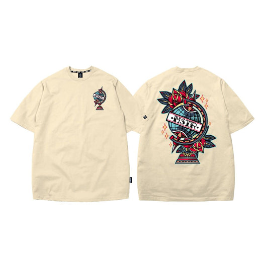 MSTR - DIVERSE COLLECTION "GLOBE" TSHIRT (CACHA)